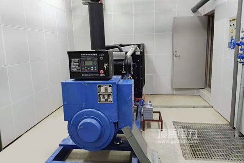 發電機組柴油機尾氣冒黑煙因帶負載過小
